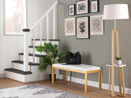 Cosmo - Shelf Contemporary / Glam Floor Lamp