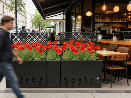Tall Planter Raised Garden Bed With Trellis