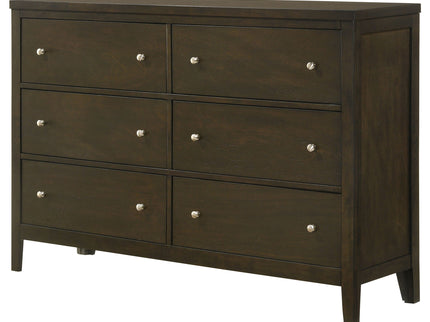 Clement - 6 Drawer Dresser Cabinet - Espresso