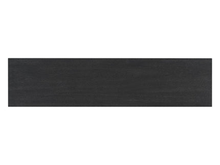 Console Table With V Shape Base, Sculptural Entryway Accent