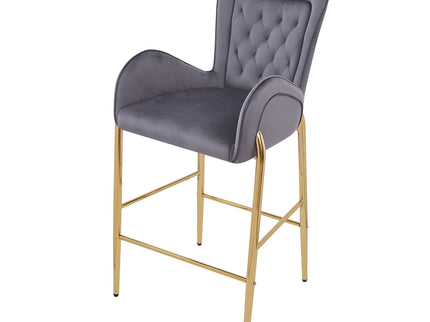 Fabric Counter Height Bar Stools (Set of 2)