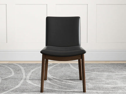Laura - Mid-Century Modern Solid Wood Dining Chair (Set of 2)