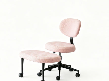 Ergonomic Cross Legged Office Chair With Back Support