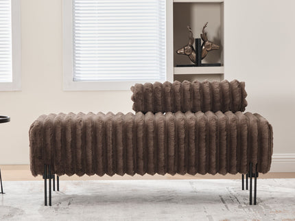 Mini Loveseat With Adjustable Backrest