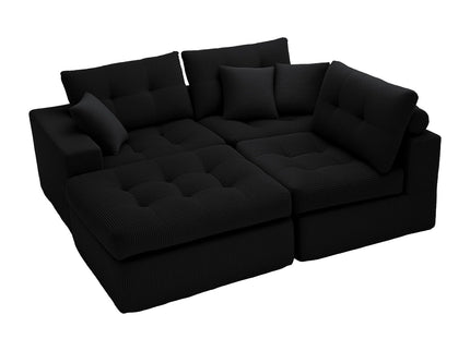 Corner Chaise L-Shaped Sectional Sofa Bed