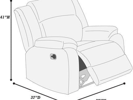 Motion Recliner Chair For Living Room