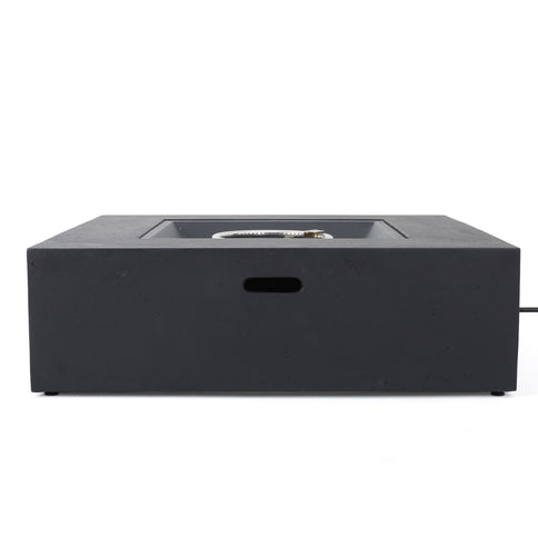Modern 50, 000 Btu Square Fire Table With Propane Tank