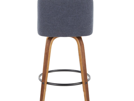 Toriano - Mid Century Modern, Counter Stool (Set of 2)