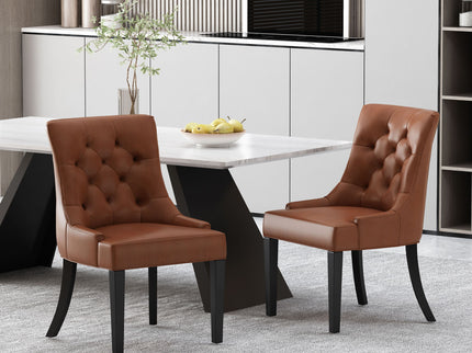 Cheney - Contemporary Dining Chair Tufted Upholstery (Set of 2)