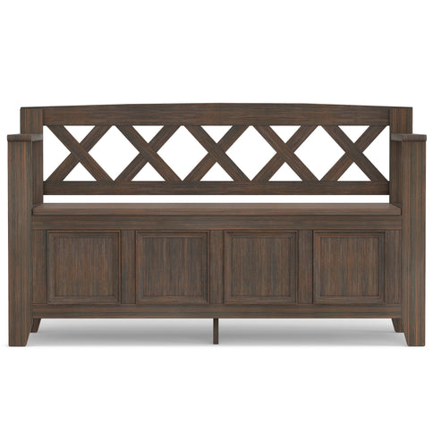 Amherst - Handcrafted Entryway Storage Bench