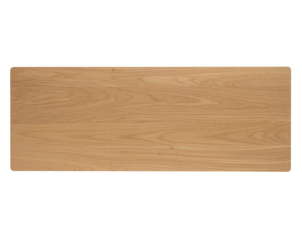 Bar Height Dining Table With Splayed Legs And Elongated Rectangular Top