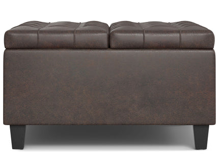 Harrison - Upholstered Coffee Table Storage Ottoman