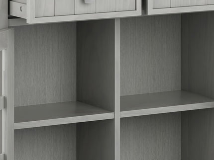 Acadian - Handcrafted Entryway Storage Cabinet