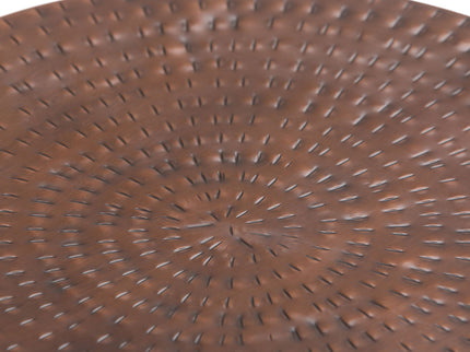 Griffen - Handcrafted Metal Storage Accent Table