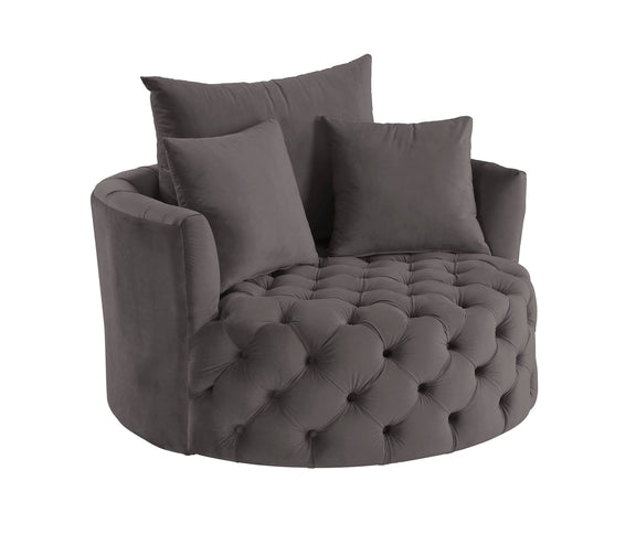 Zunyas - Accent Chair With Swivel