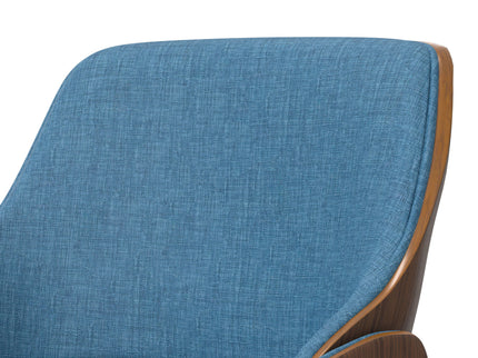 Malden - Bentwood Upholstered Dining Chair With Wood Back