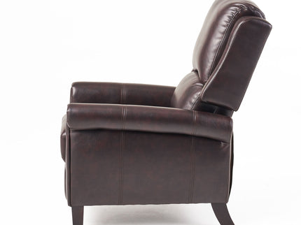 Memphis - Standard Recliner Club Chair - Burgundy