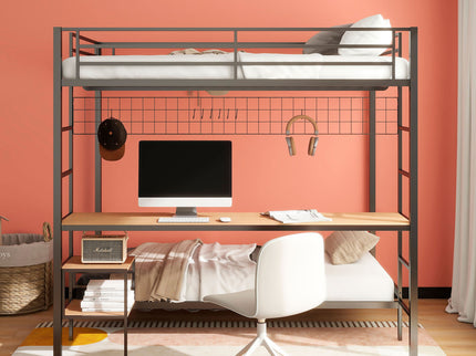 Barham - Workstation Bunk Bed With Integrated Desk
