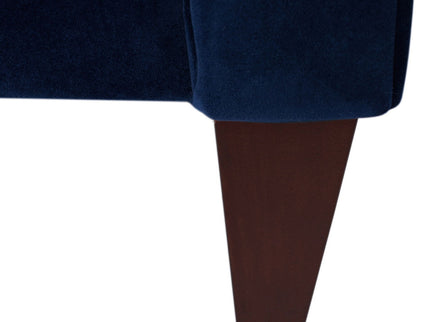 Jack - Modern Tuxedo Tufted Sofa - Navy Blue