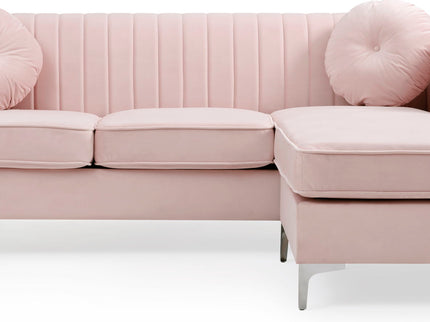 Delray - Micro Suede Sofa Chaise