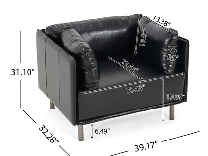 Vintage Modern Aesthetic Appeal Lounge Chair