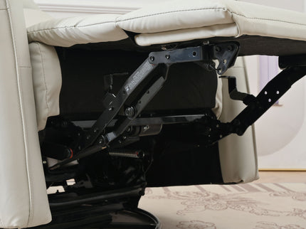 29.92" 270 Power Swivel Rocker Recliner Chair, Electric Glider Reclining Sofa With USB Ports, Power Swivel Glider, Rocking Chair Nursery Recliners For Living Room Bedroom