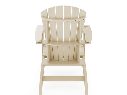 Adirondack Chair Sturdy HDPE Poly Lumber For Poolside, Patio, And Garden Relaxation