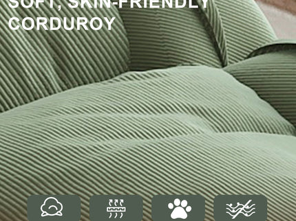 Upholstered Foldable Lazy Sofa Bed For Adults And Pets