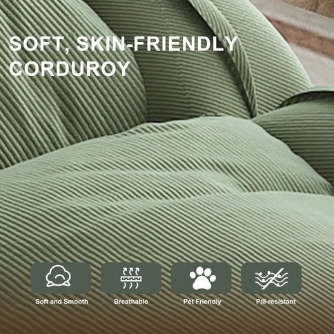 Upholstered Foldable Lazy Sofa Bed For Adults And Pets