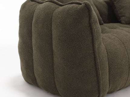 Cozy Beanbag Chair With High Resilience Foam Core For 2