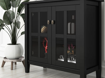 Warm Shaker - Handcrafted Low Storage Cabinet