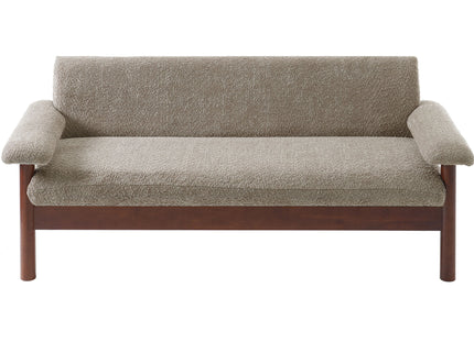 Loveseat Sofa 2 Seater Couch With Armrest Pillows