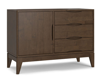 Harper - 3 Drawer Sideboard - Walnut Brown