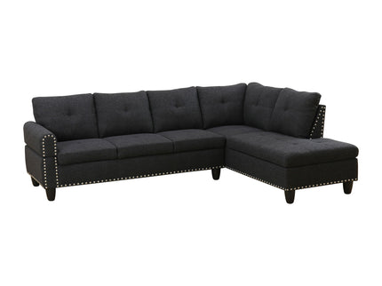 L - Shaped Sectional Sofa With Movable Left Chaise