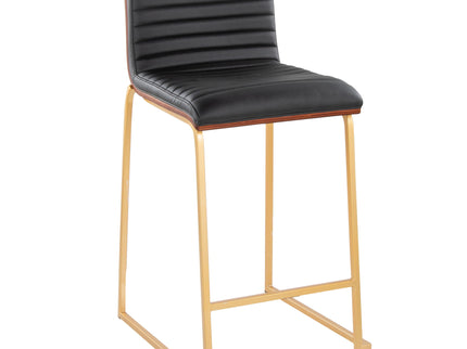 Mason Mara - Contemporary Design Fixed Height Counter Stool (Set of 2)