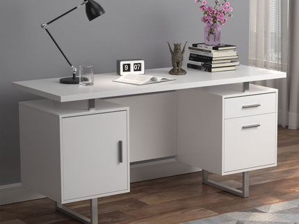 Jensen - 2 Drawer Desk - White
