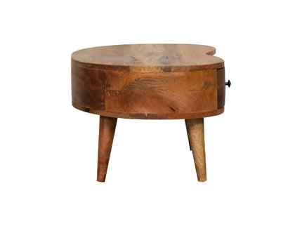 Wave Coffee Table With 1 Drawer