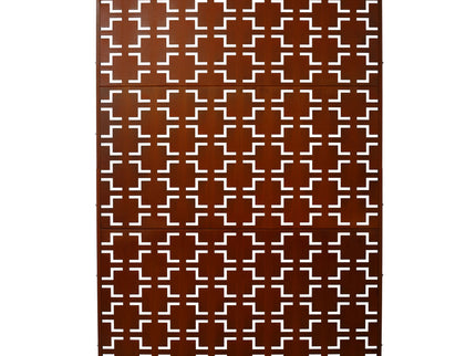Outdoor & Indoor Metal Privacy Freestanding Decorative Screen