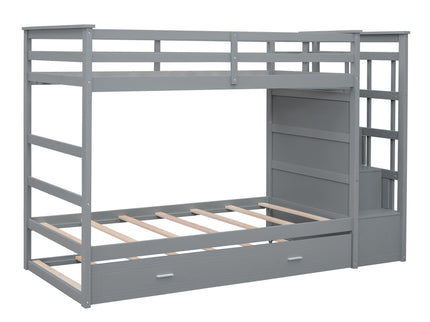 Bunk Bed With Trundle And Staircase