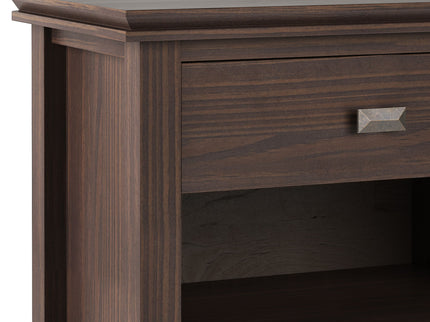 Artisan - Bedside Table - Warm Walnut Brown