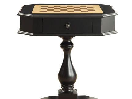 Bishop - Reversible Chess Checker Game Table With Game Tray (Chess Fingures Not Included)