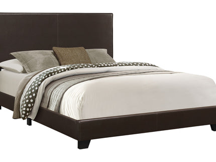 Bed, Upholstered, Transitional