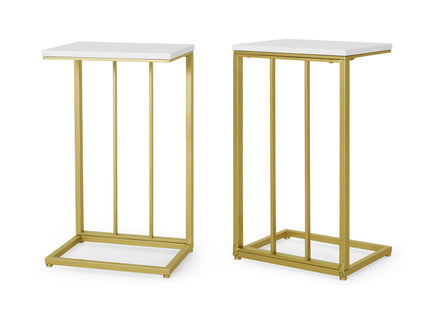 Modern Glam C - Shape End Table