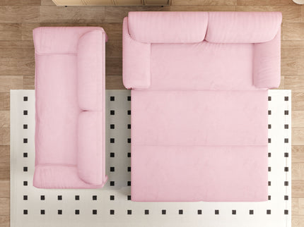 Queen Pull Out Sofa Bed With Side Storage