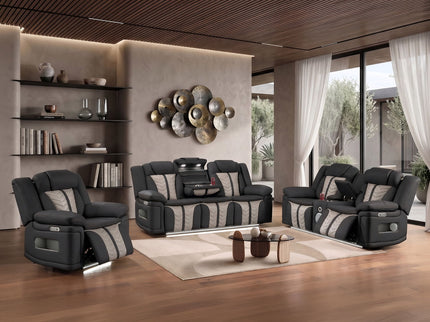 Cruiser - Power Reclining Set With LED Lighting
