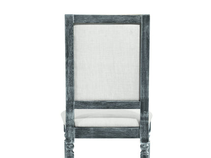 Leventis - Weathered Side Chair - Cream / Gray