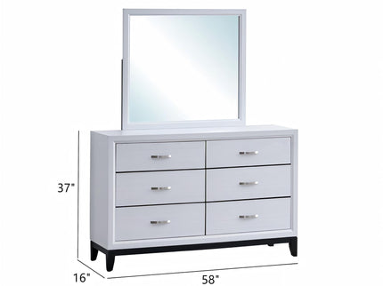 Glasgow - Dresser With 6 Drawers