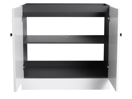 Modern Freestanding Bathroom Vanity With Soft Close Cabinet Doors