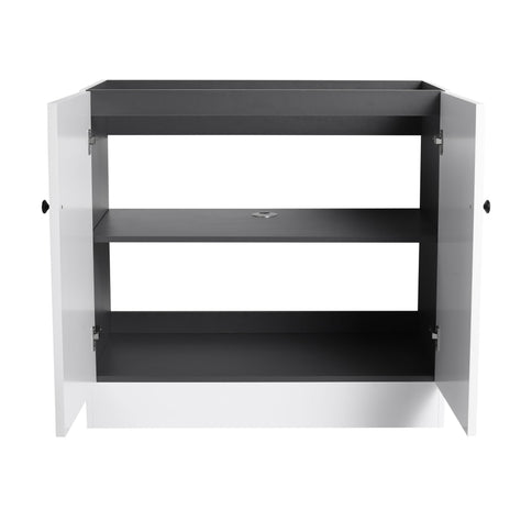 Modern Freestanding Bathroom Vanity With Soft Close Cabinet Doors