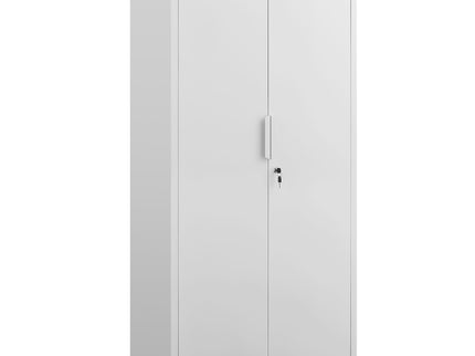 2 Door File Cabinet With Lock, 4 Adjustable Shelves, Heavy-Duty